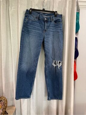 Old Navy Women’s Classic Blue Distressed Jeans